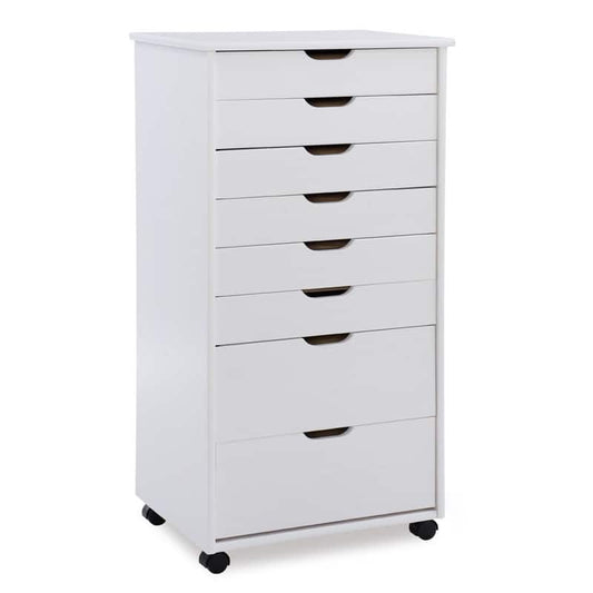 Bridgton Tall Storage Roll Cart