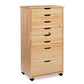 Bridgton Tall Storage Roll Cart