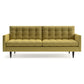 Button Tufted Petrie Midcentury Sofa