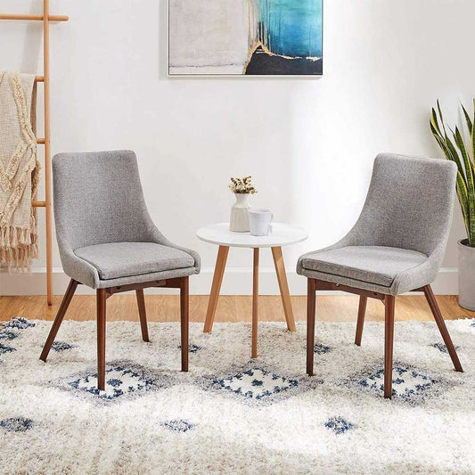 CangLong Upholstered Fabric dining Charis