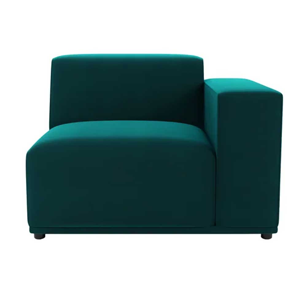 Carlos Blue Velvet Modular Sofa