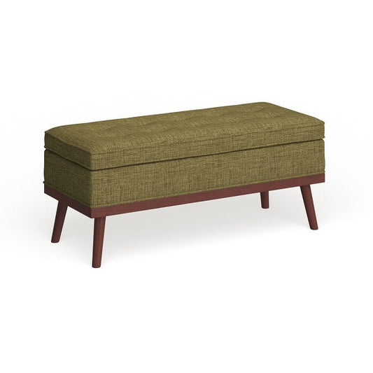 Carson Carrington Sastamala Mid-century Storage Bench - Grey