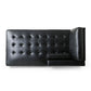 Stunning Contemporary Tufted Upholstered Chaise Sectional – 4-Piece Luxury for Your Living Room