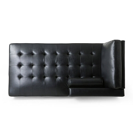 Stunning Contemporary Tufted Upholstered Chaise Sectional – 4-Piece Luxury for Your Living Room