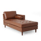 Stunning Contemporary Tufted Upholstered Chaise Sectional – 4-Piece Luxury for Your Living Room