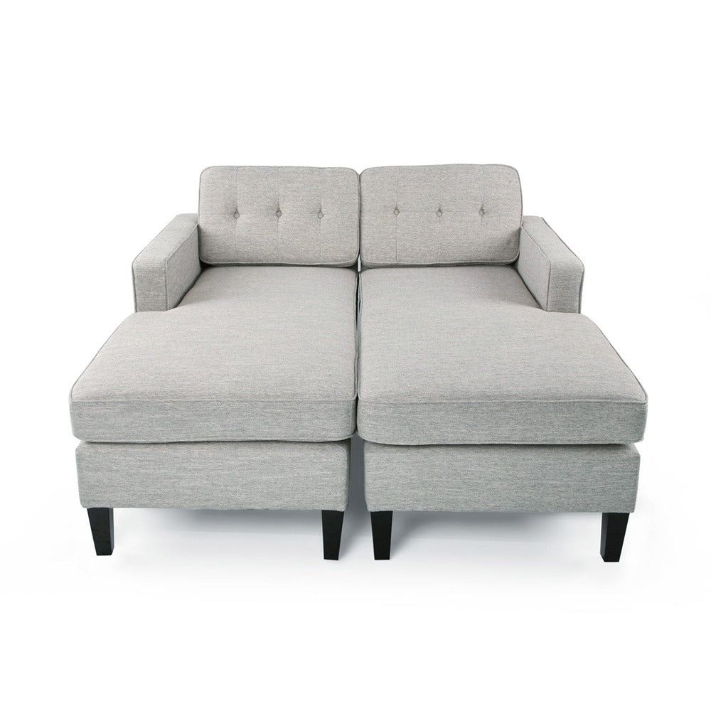 Crowning shield 2 piece Chaise Daybed