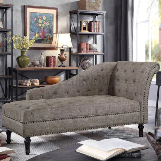 Deedee Tufted One Right Arm Chaise Lounge