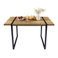 Dining Table with Durable Wooden Construction