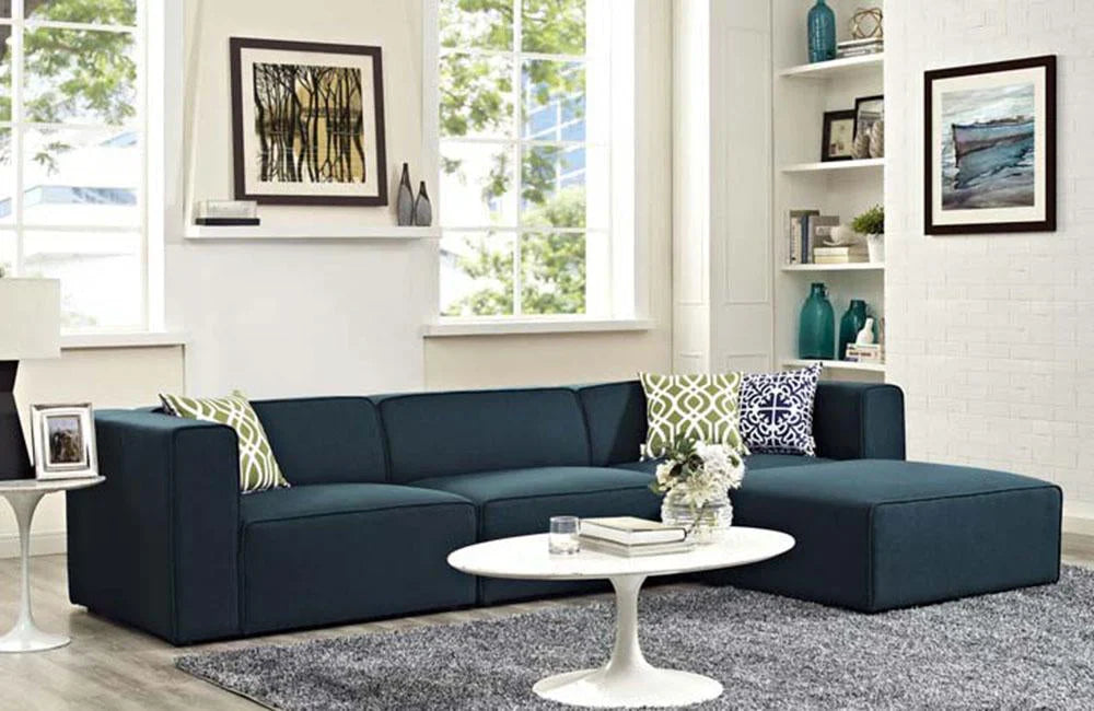 Luxurious 4 Piece Fabric Sectional Sofa for Ultimate Comfort and Style
