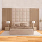 Elegant Squire Design Wall Panel Headboard Bed