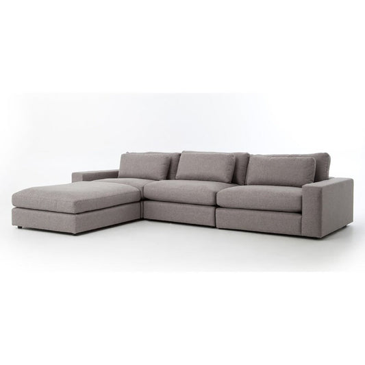 Elissa Square Arm Modular Sofa Chaise – 270cm of Ultimate Comfort for Your Living Space
