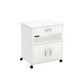 Zaviour Printer Cart with Wheels in Dark Brown