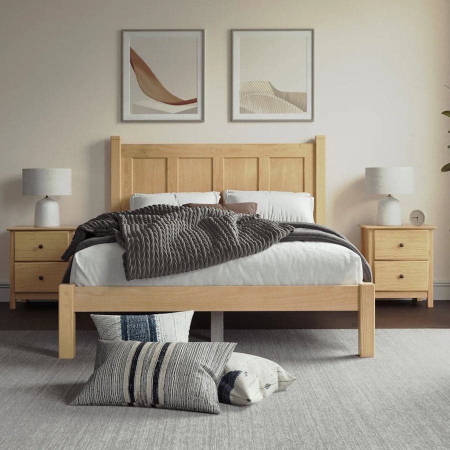Headboard Panel bed with Trundle