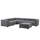 Haisleigh 7-Piece Upholstered Sectional Sofa
