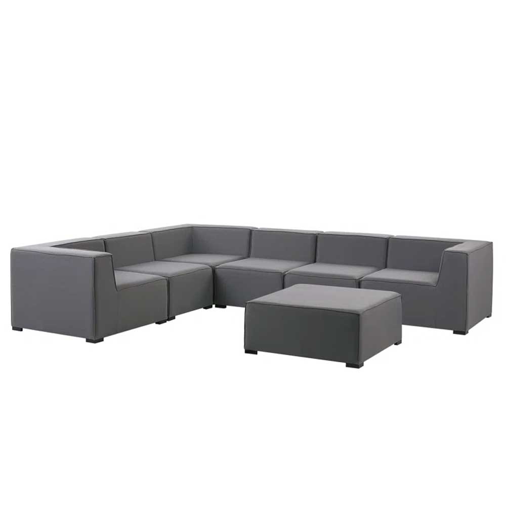 Haisleigh 7-Piece Upholstered Sectional Sofa