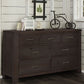 Highlands Collection Espresso 7-Drawer Dresser – Premium Storage for Your Dubai Home