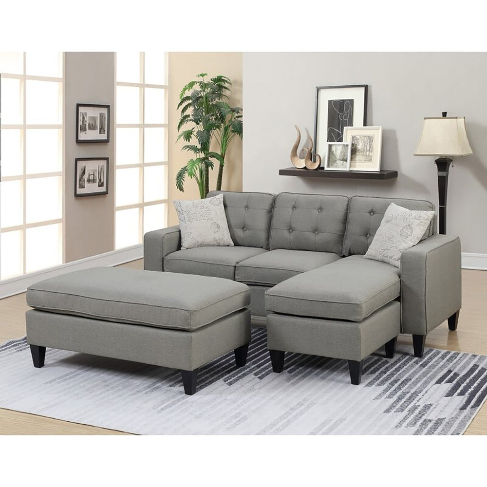 Modern Comfort: 5 Reasons to Love the Howa Wide Sectional with Ottoman