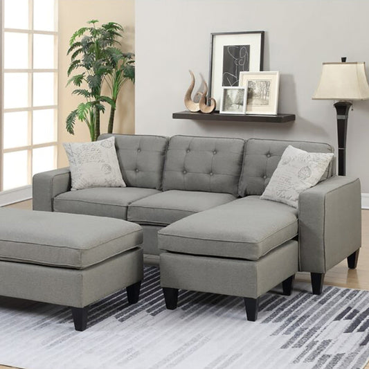 Modern Comfort: 5 Reasons to Love the Howa Wide Sectional with Ottoman