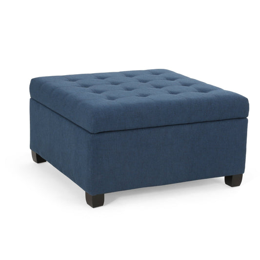 Isabella Tufted Storage Ottoman