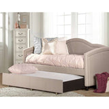 Jasmine Dove Grey Daybed with Trundle in Dubai- Space-Saving & Stylish Furniture for Dubai Homes