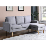 Jasper Grey Sectional Sofa – 3-Piece Elegant & Comfortable Seating for Your Living Room