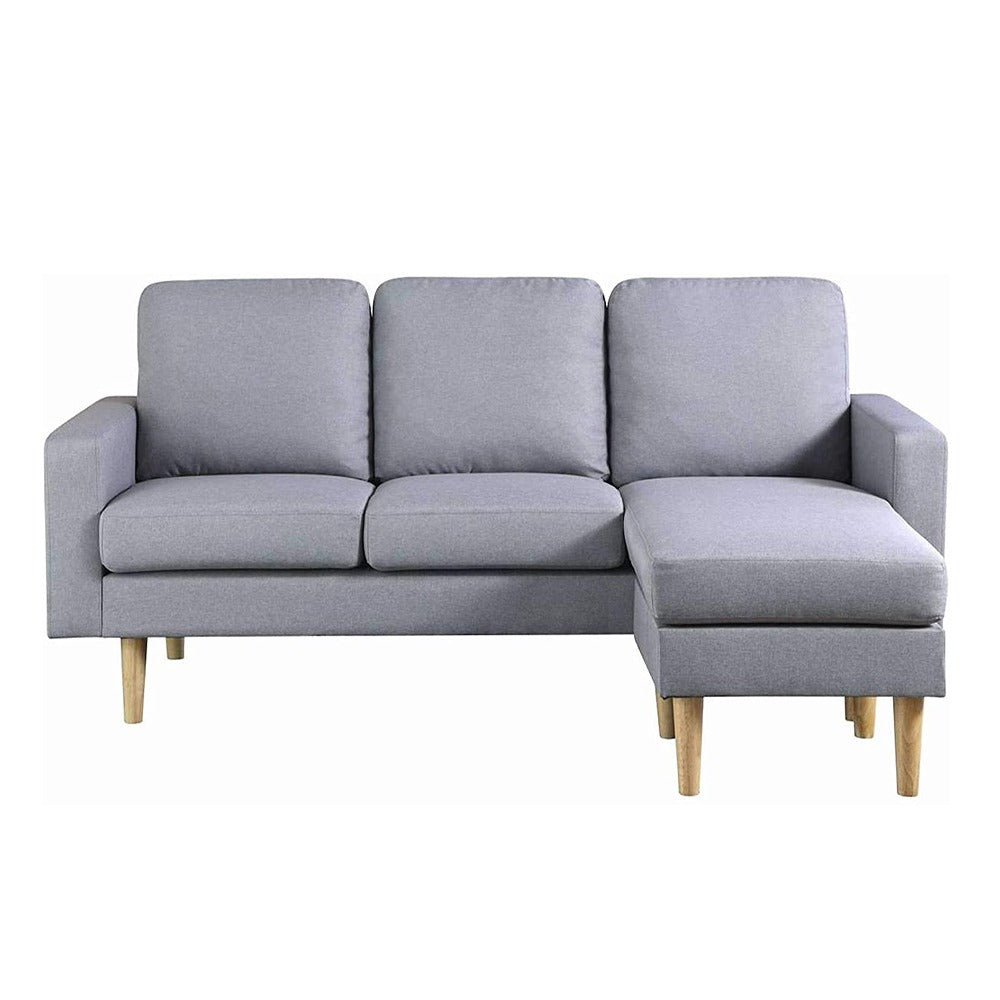 Jasper Grey Sectional Sofa – 3-Piece Elegant & Comfortable Seating for Your Living Room