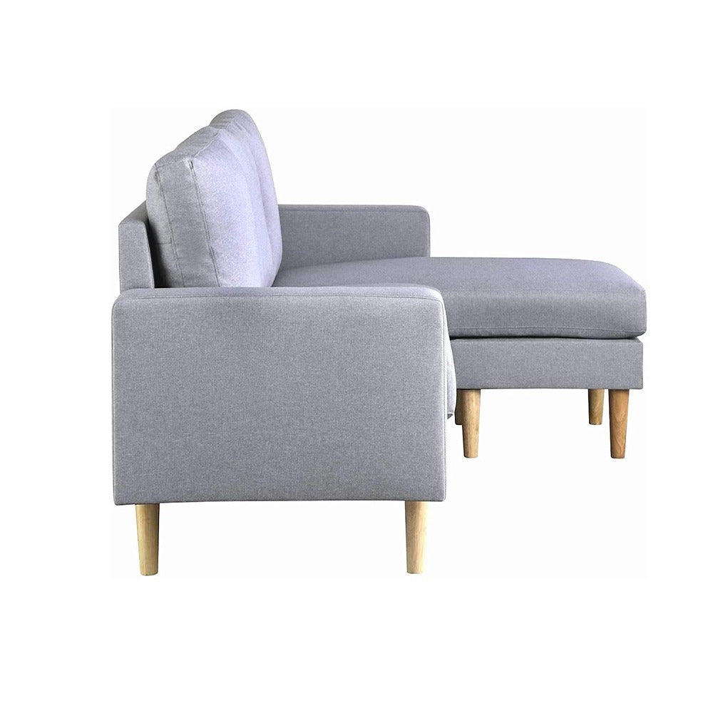 Jasper Grey Sectional Sofa – 3-Piece Elegant & Comfortable Seating for Your Living Room