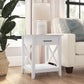 Key West End Table with Storage by Bush Furniture