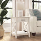 Key West End Table with Storage by Bush Furniture