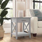 Key West End Table with Storage by Bush Furniture