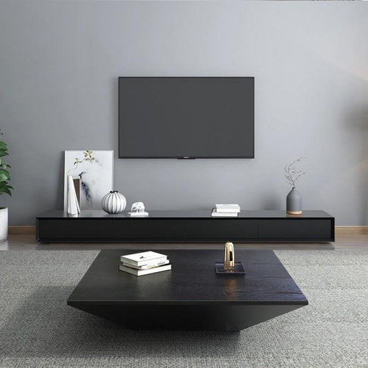 Klaus TV Cabinet with push-to-open drawers – Zavior Furniture.