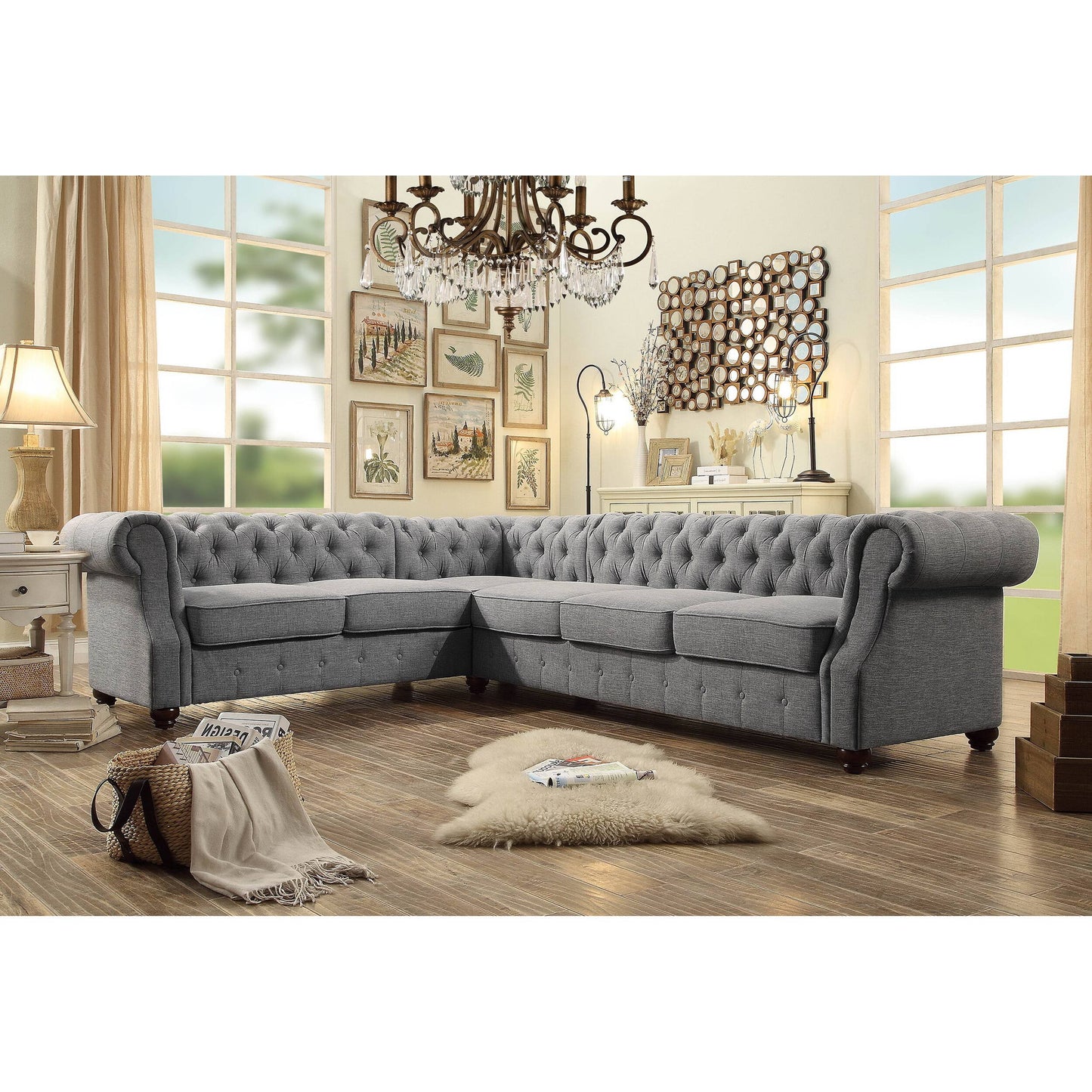 Moser Bay 6-Seat Sectional Sofa Set – Luxuriously Comfortable Seating for Your Home