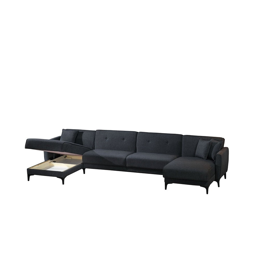 Lifestyla Pratica 3 and U Seat Sectional Sofa