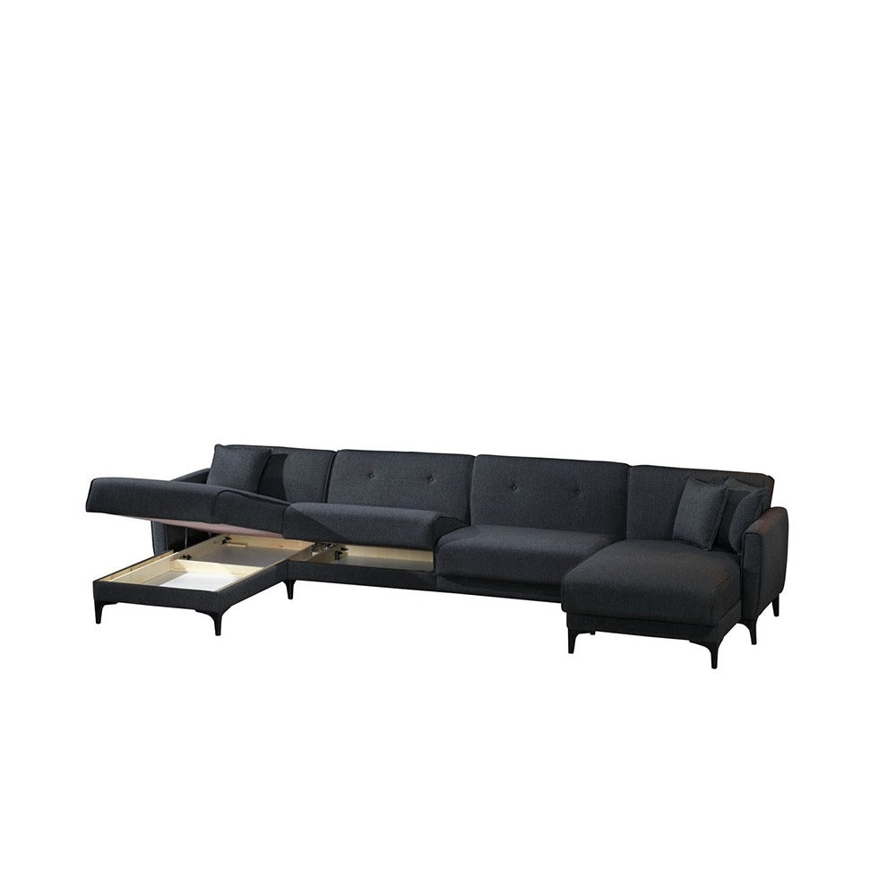 Lifestyla Pratica 3 and U Seat Sectional Sofa