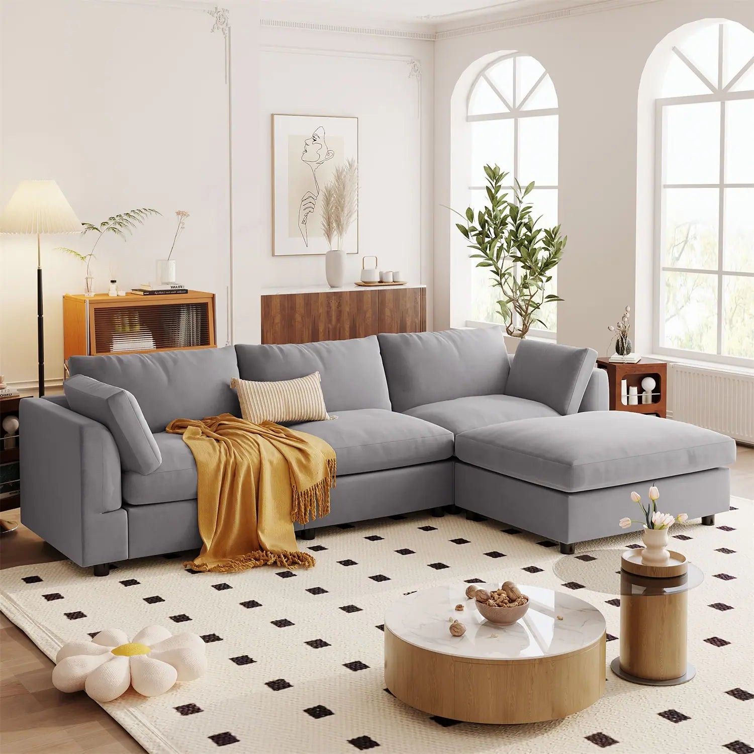 Leisure Modern Sectional Sofa in Dubai