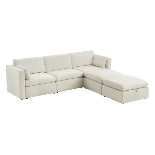 Mia Oversized Modular Sectional Fabric Sofa Set Dubai