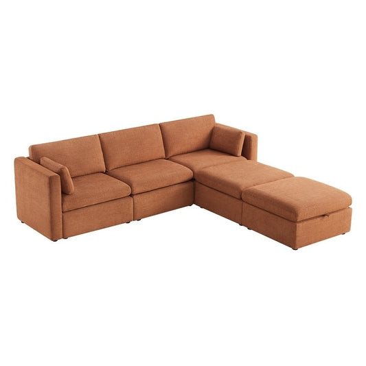 Mia Oversized Modular Sectional Fabric Sofa Set Dubai