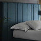 Mid-Century Modern Upholstered Wall panel Bed