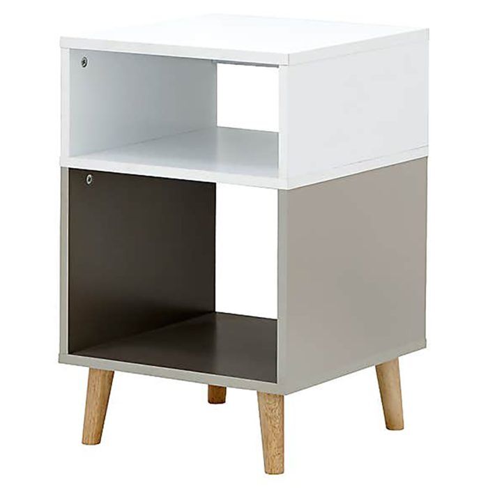 Modena White Side Table from Zaviour