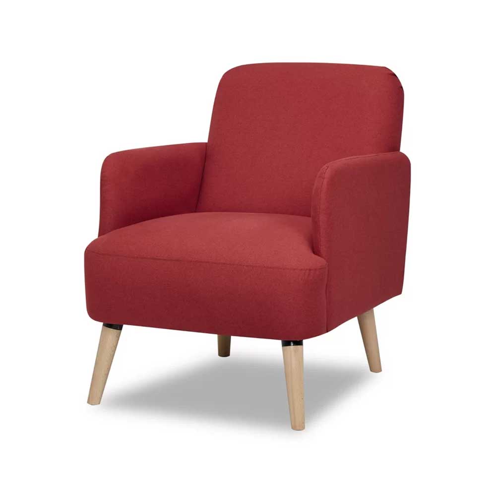 Occasional Linen Upholstered Armchair