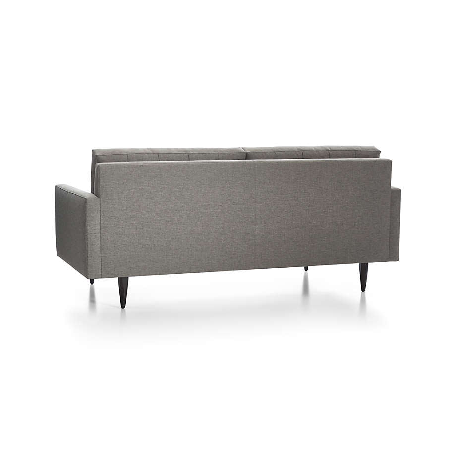 Button Tufted Petrie Midcentury Sofa