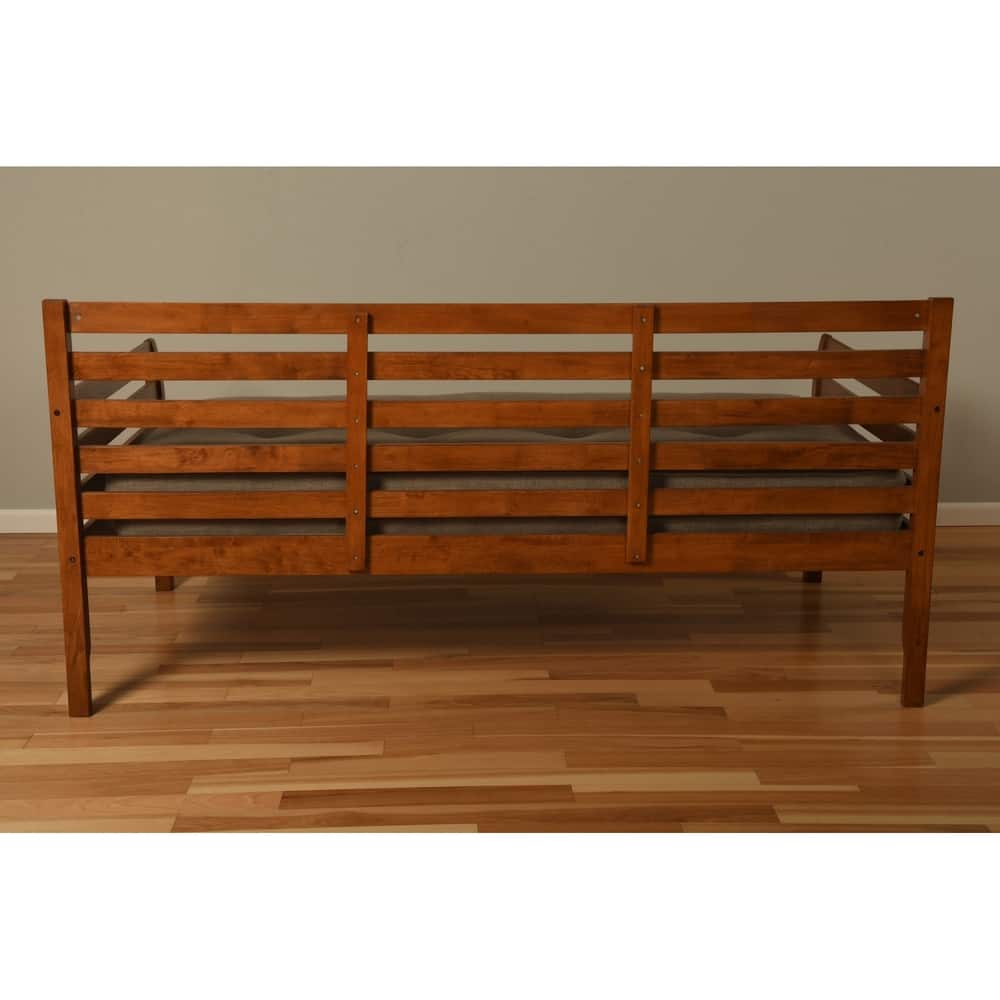 Copper Grove Kutaisi Daybed with Linen Stone Mattress