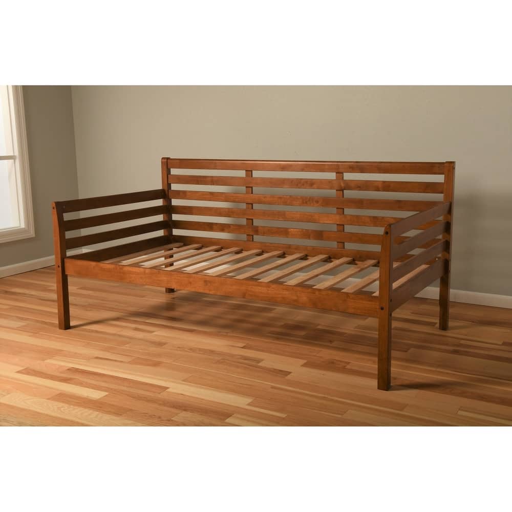 Copper Grove Kutaisi Daybed with Linen Stone Mattress