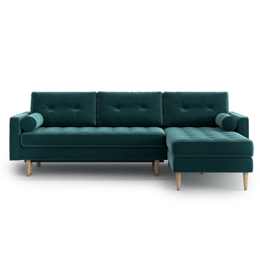Reversible Corner Sectional Sofa – 5-Piece Ultimate Comfort and Style for Your Living Room