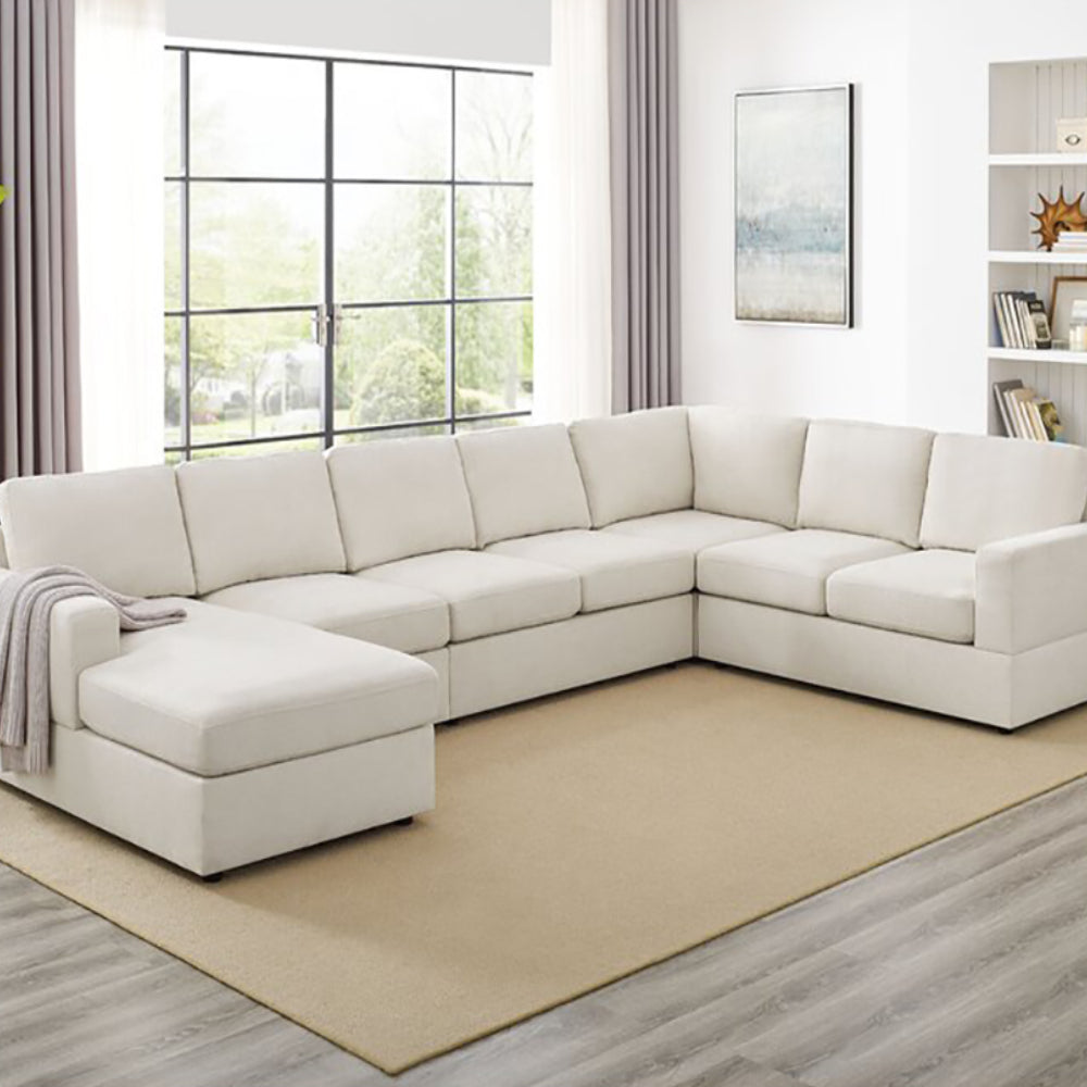 Right Hand Facing Modular Corner Sectional Sofa