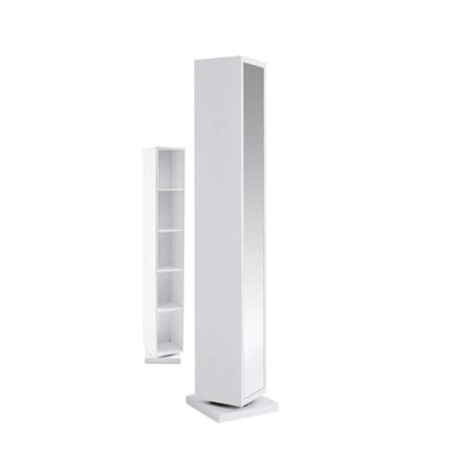 Rotating Mirrored Cabinet