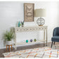 Sadie Wood Entryway Console Table – Charming Cottage Style with Ample Storage for Dubai & UAE Homes