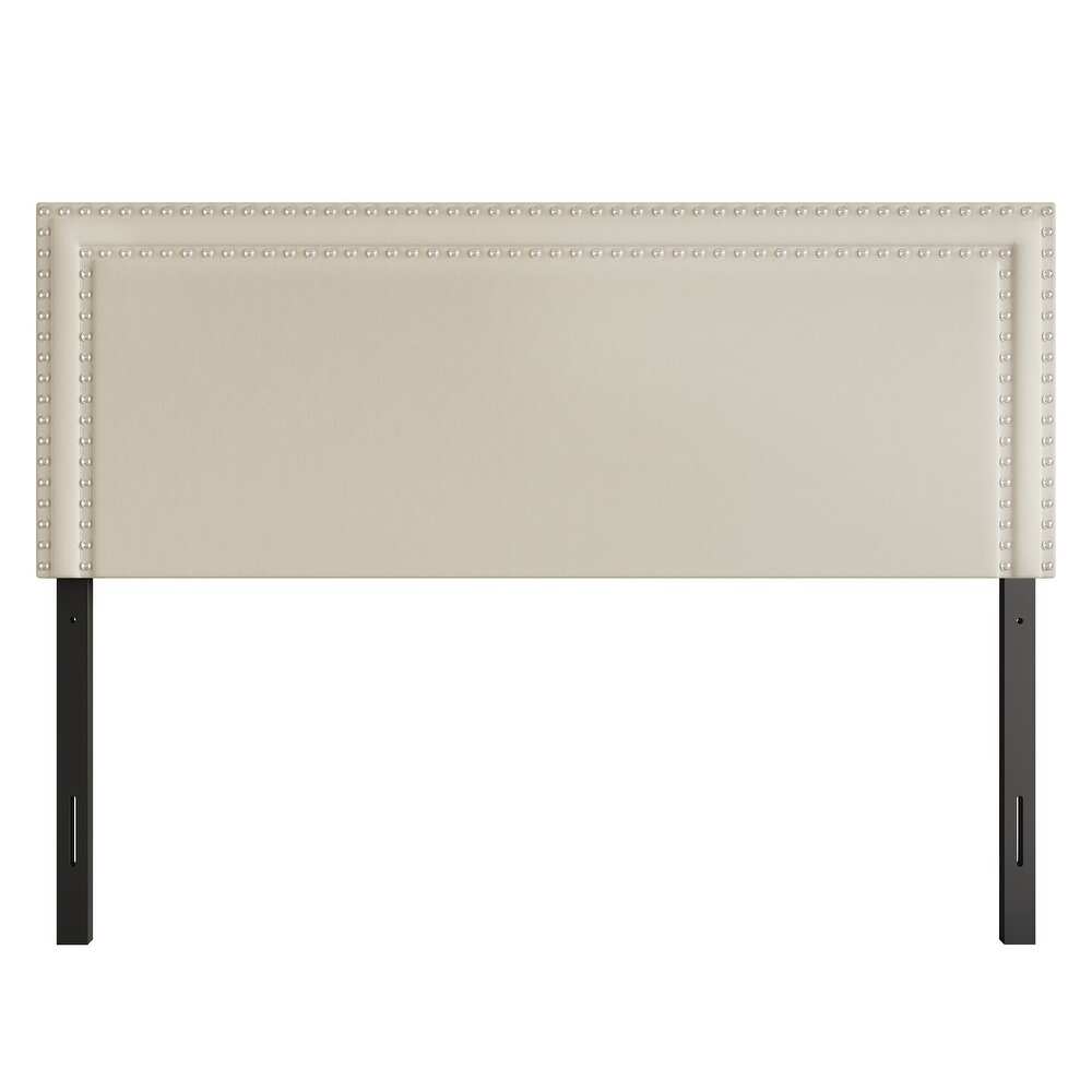 Dark Grey Velvet King Size Ottoman Bed with Studded Headboard
