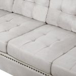 Chaise Lounge Sectional Sofa Set with Ottoman | Zavior UAE