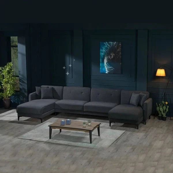 Lifestyla Pratica 3 and U Seat Sectional Sofa